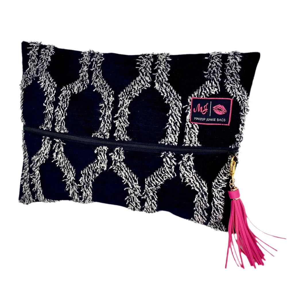 Makeup Junkie 'Black Shag Bag' Makeup Junkie