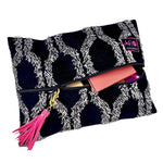 Makeup Junkie 'Black Shag Bag'