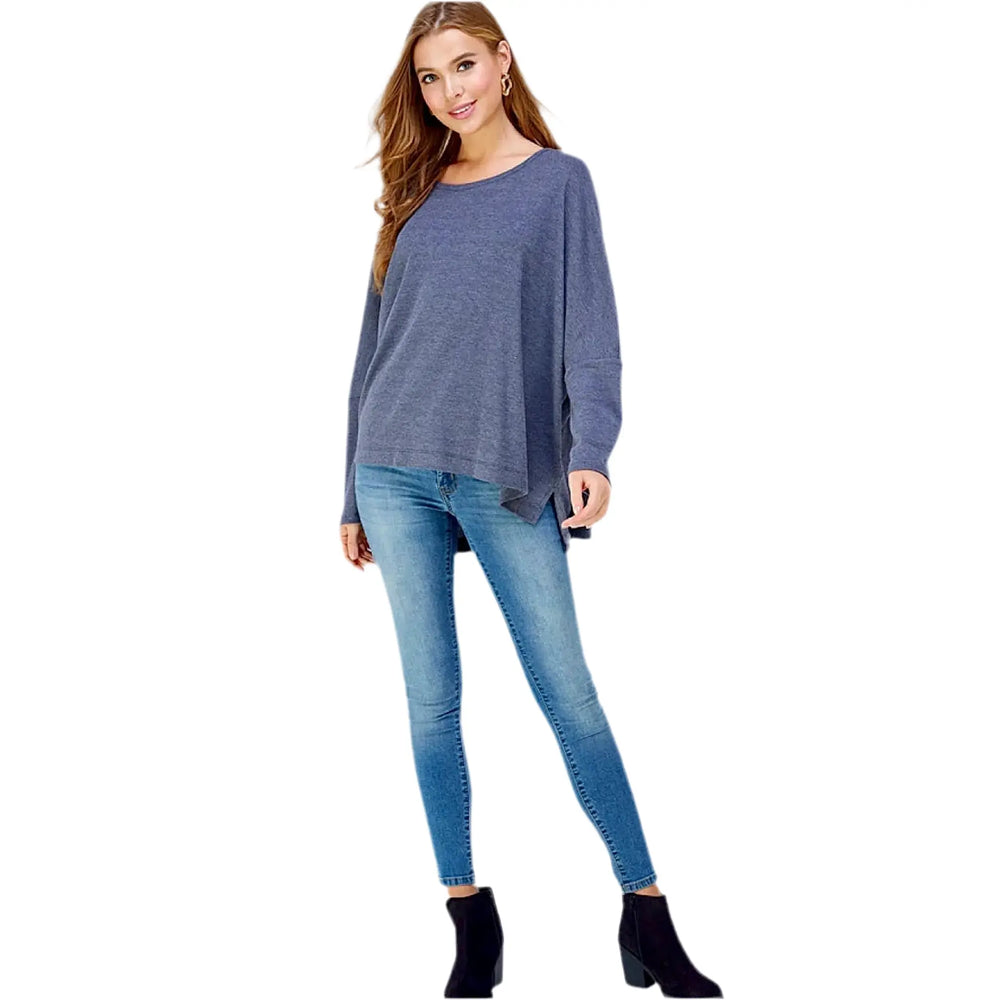 Caramela 'Thermo' Solid Knit Top Caramela