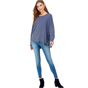 Caramela 'Thermo' Solid Knit Top Caramela