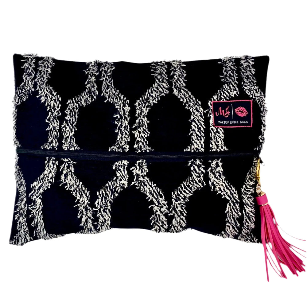 Makeup Junkie 'Black Shag Bag' Makeup Junkie