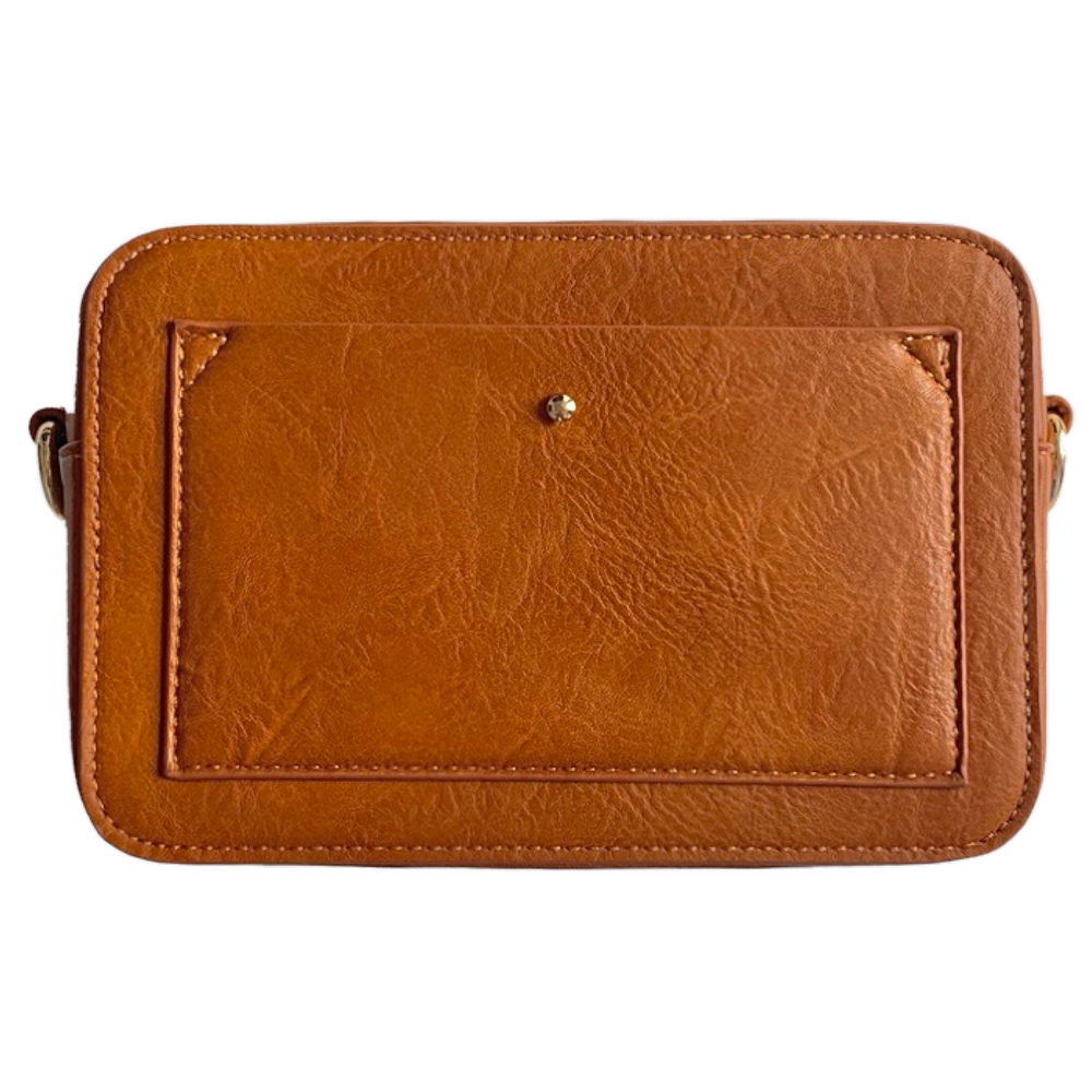 Vegan Leather Camera Bag- No Strap