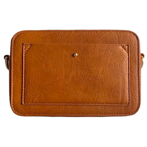 Vegan Leather Camera Bag- No Strap