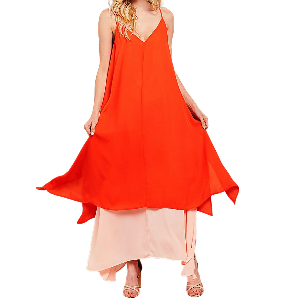 Color Block Maxi Dress PINCH