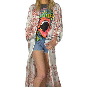 Boho Print Kimono Duster BbCo.