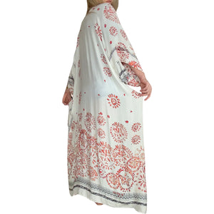 Boho Print Kimono Duster BbCo.