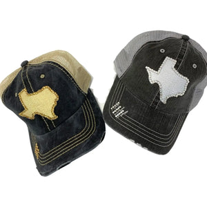 State of Texas Trucker Hat Snapback Head Hunters