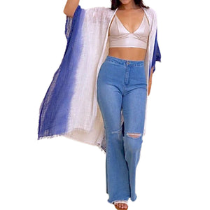 Cotton Bohemian Ombre Kimono LETO Accessories