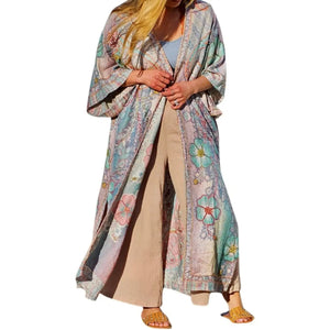 Paisley Blossom Stitch Kimono LETO Accessories