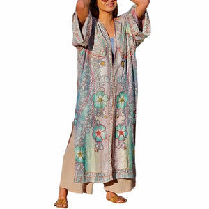 Paisley Blossom Stitch Kimono LETO Accessories