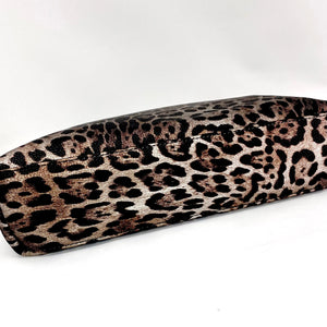 Getaway LITT Makeup Case in Bronze Leopard PurseN
