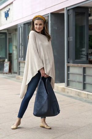 Cara Travel Shawl in Nude SHIRALEAH